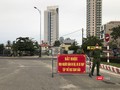 Chốt kiểm soát dịch COVID-19 yêu cầu người dân không đi vào khu vực phong toả