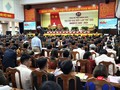 Quang cảnh phiên khai mạc Đại hội đại biểu tỉnh Quảng Nam lần thứ XXII (nhiệm kỳ 2020 - 2025) diễn ra sáng 12/10