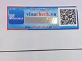 Tem dán trên sản phẩm, khi soi smartphone sẽ hiện ra thông tin truy nguồn gốc. Ảnh: S.H