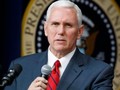 Phó Tổng thống Mỹ Mike Pence. Ảnh: VOA