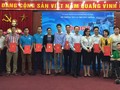 12 nhóm khởi nghiệp gia nhập Vườn ươm doanh nghiệp CNNT đổi mới sáng tạo Hà Nội. (Ảnh: Hà Nội mới)