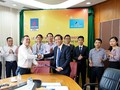 Lễ ký kết hợp đồng chuyển nhượng toàn bộ phần vốn góp của PVC và các đơn vị thành viên tại Công ty CP Đầu tư Dầu khí Nha Trang/ Ảnh: PVC