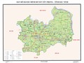 Địa điểm thực hiện dự án tại xã Đông Tiến, xã Trung Nghĩa và thị trấn Chờ, huyện Yên Phong.