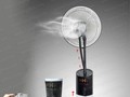 Sản phẩm quạt phun sương được nhiều người tiêu dùng lựa chọn cho giải pháp chống nắng nóng ngày hè