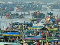 Hình ảnh thật của chợ nổi Cái Bè - Ảnh: Vinh Hiển