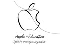Logo sự kiện Giáo dục của Apple (ảnh: Phone Arena)