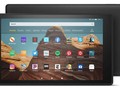 Cận cảnh chiếc máy tính bảng Amazon Fire HD 10. Ảnh:CNBC