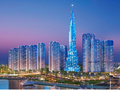 Tòa tháp Landmark 81 Tower thuộc một dự án đô thị của Vinhomes (Ảnh: Internet)