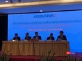 Ban Chủ tọa phiên họp ĐHĐCĐ thường niên năm 2019 của ABBank (Ảnh: VT)