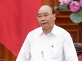 Thủ tướng Chính phủ Nguyễn Xuân Phúc phát biểu tại cuộc họp (Nguồn: VGP)