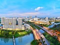 Một góc của khu đô thị Phú Mỹ Hưng tại Quận 7, Tp. HCM (Nguồn: Internet)