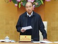 Thủ tướng Nguyễn Xuân Phúc yêu cầu việc chi trả hỗ trợ phải thuận lợi cho người lao động, người gặp khó khăn. Ảnh: VGP/Quang Hiếu
