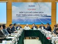 Toàn cảnh buổi toạ đàm "Góp ý cơ chế chính sách phát triển năng lượng tái tạo" (Ảnh: P.D)
