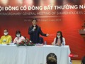 Ông Nguyễn Đỗ Lăng - nhà sáng lập, Chủ tịch Apec Group - thay mặt ban chủ toạ chia sẻ với cổ đông tại EGM 2021 của API