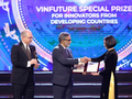 Lễ Trao giải VinFuture 2022, được tổ chức tại Nhà hát lớn Hà Nội, Việt Nam và được phát sóng trực tiếp trên toàn cầu.