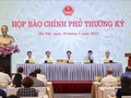 Bộ trưởng, Chủ nhiệm Văn phòng Chính phủ Trần Văn Sơn - Người phát ngôn của Chính phủ - chủ trì cuộc họp báo Chính phủ chiều nay, 30/9.