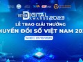 Ngày 7/10, trao Giải thưởng Chuyển đổi số Việt Nam - Vietnam Digital Awards năm 2023