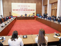 Chủ tịch Quốc hội Vương Đình Huệ phát biểu tại buổi lễ