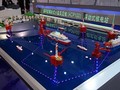 Mô hình nhà máy điện hạt nhân nổi cỡ nhỏ cấp điện cho các giàn koan dầu trên biển