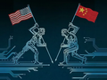 Chip bán dẫn đã trở thành mặt trận mới trong cuộc chiến tranh thương mại Mỹ - Trung .