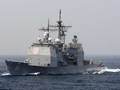 Tàu tuần dương USS Chancellorsville của hải quân Mỹ.
