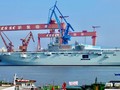 Chiếc tàu tấn công Type 075 đầu tiên có thể bị chậm tiến độ do ảnh hưởng của COVID-19 (Ảnh: Dingsheng)