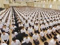 Một buổi sinh hoạt đạo của Shincheonji (Tân Thiên Địa).Từ nay những hoạt động này sẽ bị coi là vi phạm pháp luật (Ảnh: Đông Phương).