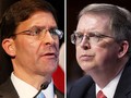 Cả Bộ trưởng Quốc phòng  Mark Esper và Thứ trưởng David Norquist đều phải cách ly để phòng dịch bệnh COVID-19 (Ảnh: Guancha).