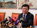 Đại sứ Trung Quốc tại Nga Trương Hán Huy, người đang hứng chịu búa rìu dư luận vì những phát ngôn xúc phạm những người Trung Quốc từ Nga về nước (Ảnh: NDNB)