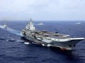 Cụm tác chiến tàu sân bay Liêu Ninh được coi là lực lượng quan trọng trong việc đánh chiếm Đài Loan (Ảnh: Reuters).