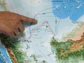 Vùng biển phía Bắc quần đảo Natuna thuộc vùng đặc quyền kinh tế  của Indonesia là nơi xảy ra tranh chấp giữa Indonesia với Trung Quốc (Ảnh: Reuters).