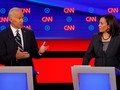 Việc ông Joe Biden mời bà Kamala Harris đứng chung liên danh sẽ tăng cơ hội có thể chiến thắng ông Trump (Ảnh: AP).