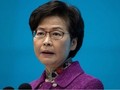Đặc khu trưởng Hồng Kông Carrie Lam thừa nhận,do bị Mỹ trừng phạt, bà không thể có tài khoản ngân hàng, buộc phải sử dụng tiền mặt (Ảnh: EPA).