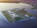 Phối cảnh sân bay Sangley Point sau khi được mở rộng, nâng cấp (Ảnh: Dwnews).