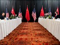 Phien khai mạc cuộc Đối thoại chiến lược cấp cao Mỹ - Trung kết thúc trong cãi vã (Ảnh: Reuters).