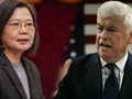 Bà Thái Anh Văn sáng 15/4 đã gặp ông Chris Dodd (Ảnh: Apollo).