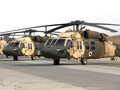 Các máy bay trực thăng UH-60 Black Hawk mới nhận của Mỹ bị Taliban thu giữ (Ảnh: Jsxw).