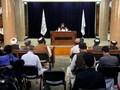 Ngày 21/9, Taliban tổ chức họp báo quốc tế thông báo về một số vấn đề quan trọng (Ảnh: Dwnews).