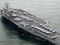 Tàu sân bay hạt nhân tối tân nhất thế giới USS Gerald R. Ford (CVN-78) (Ảnh: Wiki).