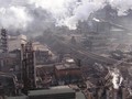 Nhà máy thép Azovstal ở Mariupol nơi đang diễn ra trận chiến ác liệt giữa quân hai bên Nga-Ukraine (Ảnh: AP).