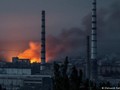 Chiến sự tại Nhà máy hóa chất Azot ở thành phố Severodonetsk đang diễn ra ác liệt (Ảnh: Reuter).