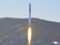 Triều Tiên phóng thử nghiệm tên lửa mang vệ tinh ngày 18/12/2022 (Ảnh: KCNA).