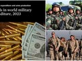 Chi tiêu cho quân sự của cả thế giới năm 2023 lên tới 2.400 tỉ USD (Ảnh: SIPRI)