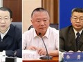 Ba quan chức Trung Quốc cấp thứ trưởng bị khai trừ đảng hôm 11/9 (Ảnh: Zaobao).