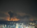 Đêm 3/10, Israel oanh kích dữ dội Beirut, khiến tình hình căng thẳng ở Trung Đông leo thang (Ảnh: AFP)