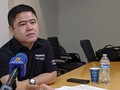 Đang bị truy nã, nhưng Lý Truyền Lương ngang nhiên xuất hiện trả lời phỏng vấn truyền thông ở Mỹ (Ảnh: DJY)