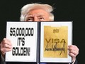 Chương trình "thẻ vàng Visa" của ông Trump đang thu hút sự quan tâm của người giàu nhiều nước. Ảnh: 6park.