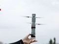 Máy bay không người lái quân sự AI siêu nhỏ "Cốc nhiệt bay" của Trung Quốc. Ảnh: CCTV.