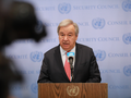 Tổng thư ký António Guterres cảnh báo nguy cơ Liên Hợp Quốc phá sản. Ảnh: Xinhua.