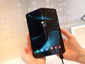 Nguyên mẫu màn hinh Samsung gập 360o mới. Ảnh Samsung Display